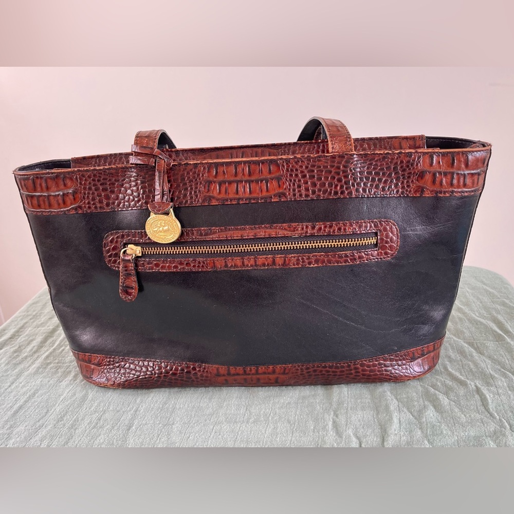 Brahmin Leather Tote Bag